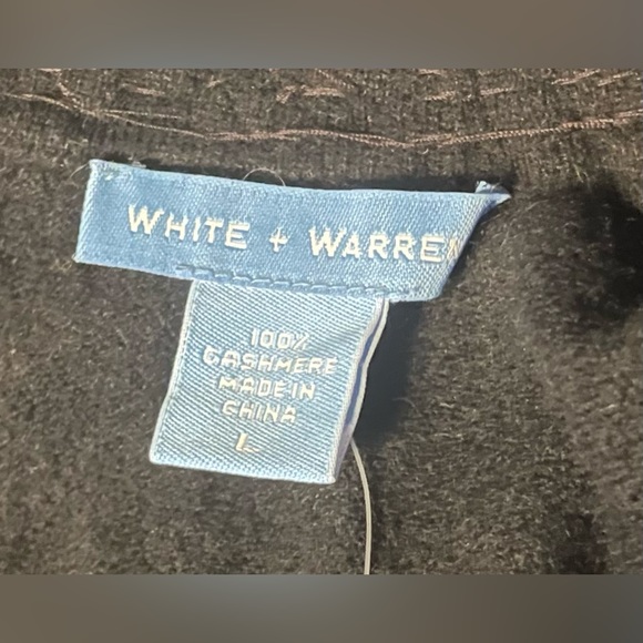 White + Warren Cashmere Sequin Sweater - Picture 5 of 5